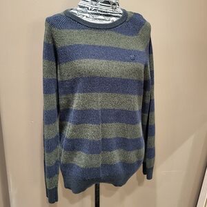 American Eagle Striped Green and Blue Sweater Sz XL *3/$30 Sale*